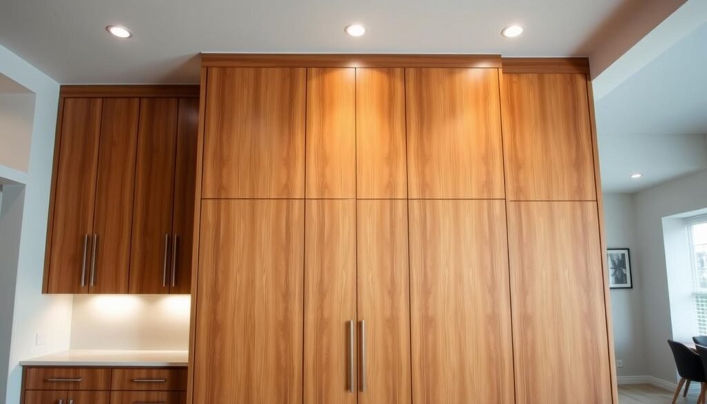 how to extend kitchen cabinets to ceiling