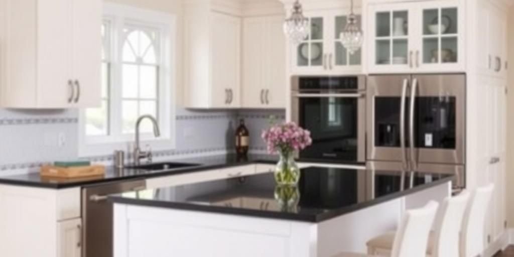 Best Colors for Cabinets with Black Countertops: Easy Picks