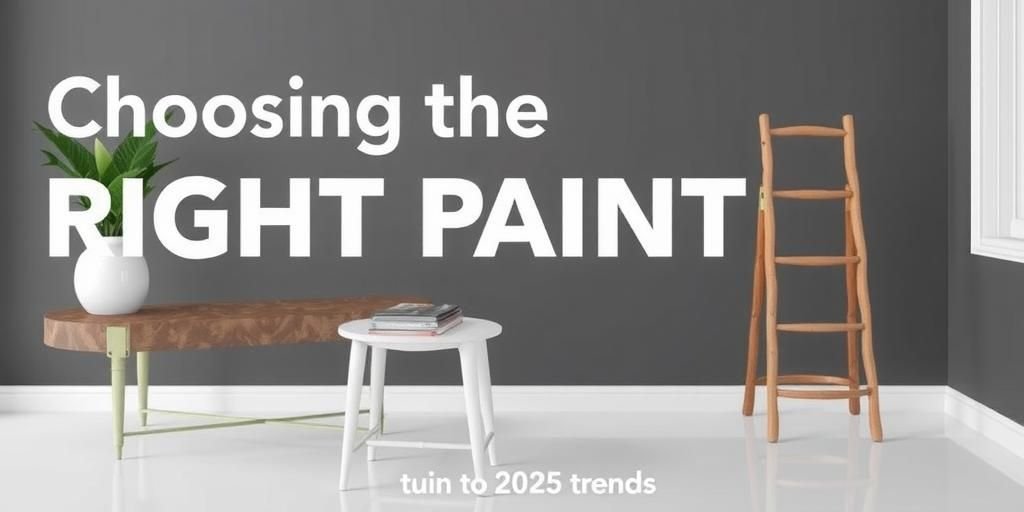 Choosing the Right Paint for 2025 Trends