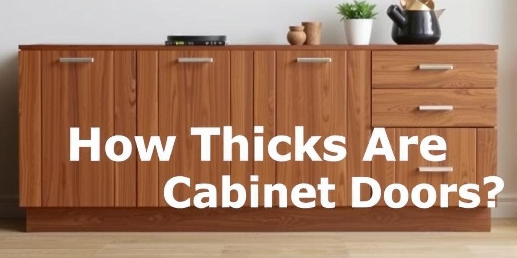 How Thick Are Cabinet Doors? A Complete Guide for Homeowners and DIY Enthusiasts