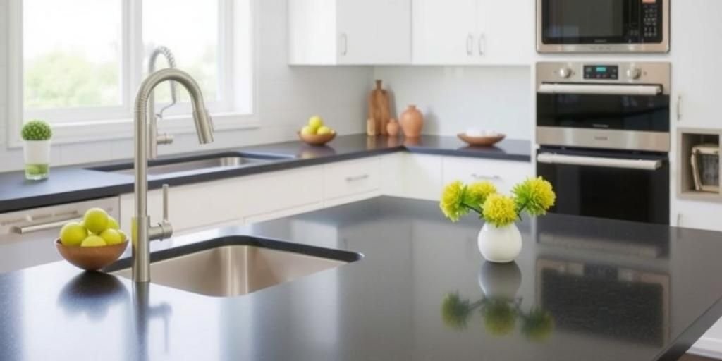 Why Black Countertops Need Good Colors