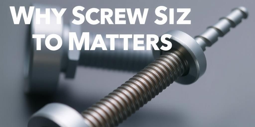 Why Screw Size Matters