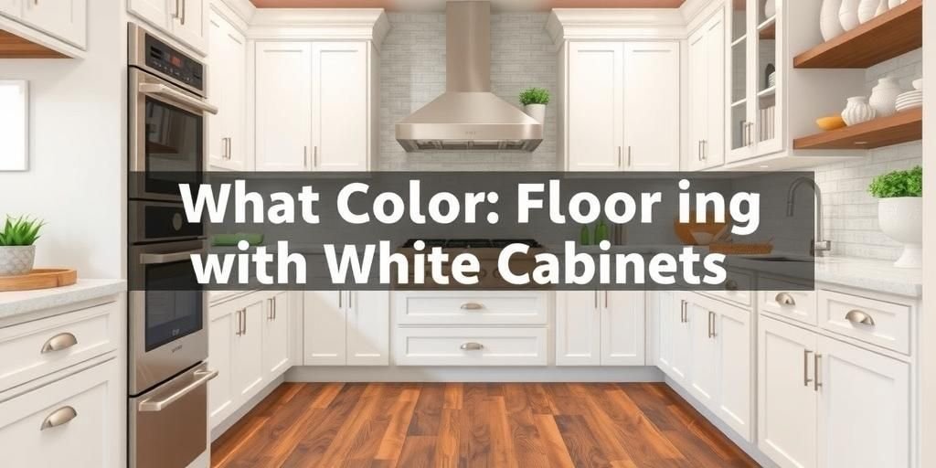 Best Flooring Colors for White Cabinets in 2025
