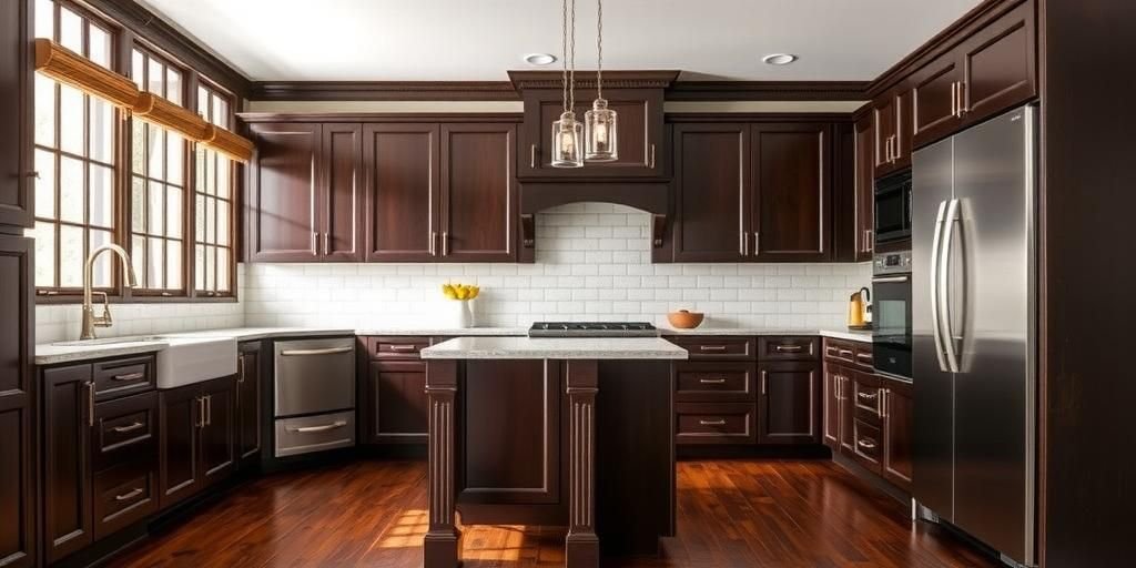 Best Wood Floor Colors for Dark Cabinets in 2025
