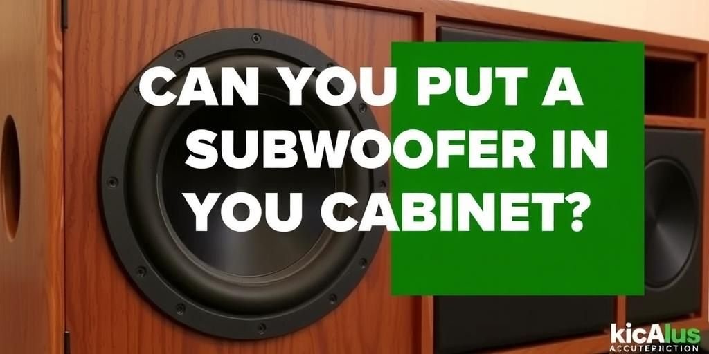 Can You Put a Subwoofer in a Cabinet? Unlock Audio Magic in 2025