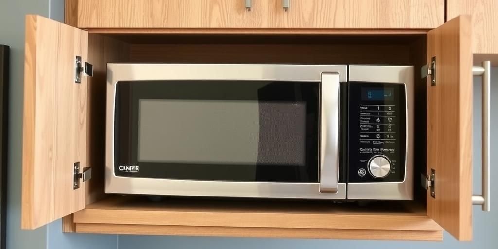 Can You Safely Place a Microwave in a Cabinet?