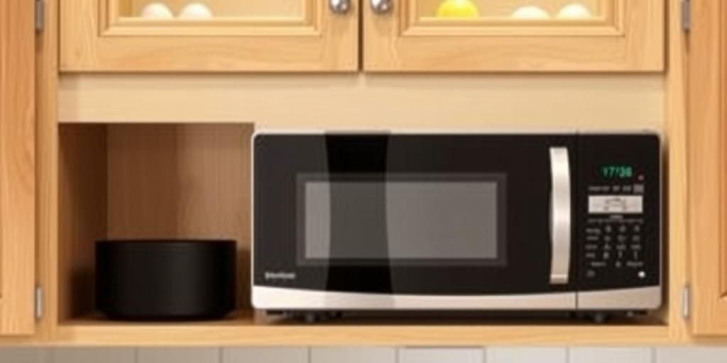 Can You Safely Put a Countertop Microwave in a Cabinet?