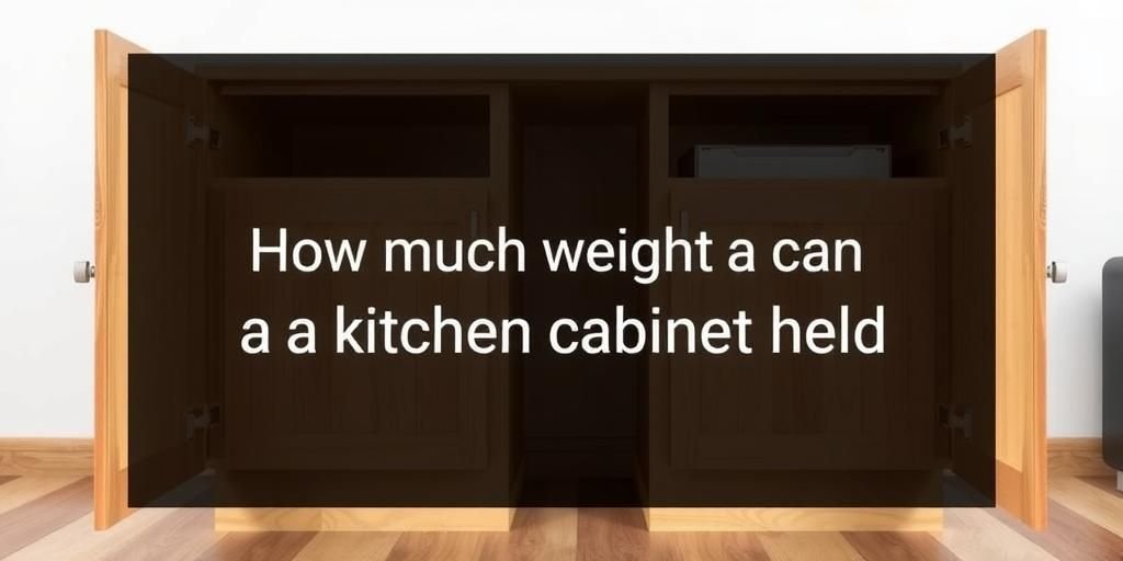 How Much Weight Can a Kitchen Cabinet Hold? Secrets for Your Kitchen