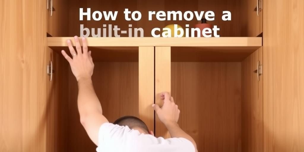 How to Remove a Built-In Cabinet: Easy Steps for Your Home