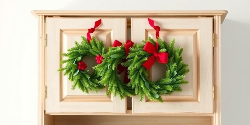 Master the Art of Hanging Cabinet Wreaths Easily