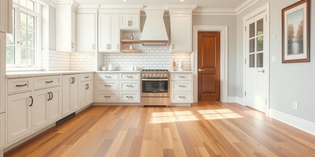 Perfect Floor Colors for White Cabinets in 2025
