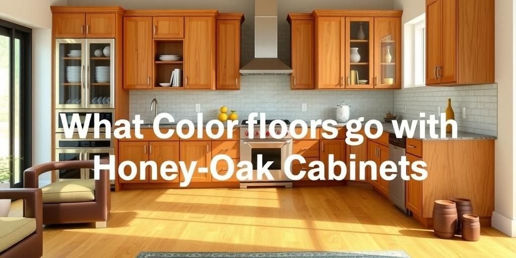 What Color Floors Go Best with Honey Oak Cabinets in 2025
